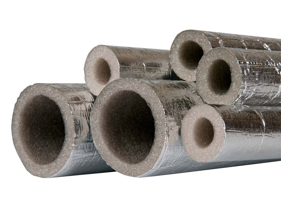 PE Foam Aluminium Foil Covered Pipes